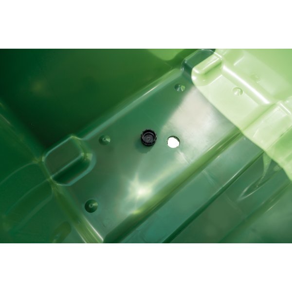 Weber Affaldsbeholder 1100 liter, Grøn