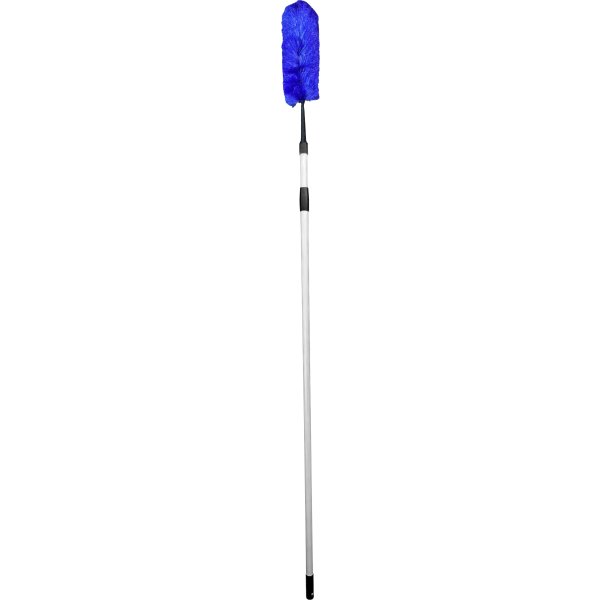 Teleskopafstøver 102-250cm m/bøjelig afstøverhoved