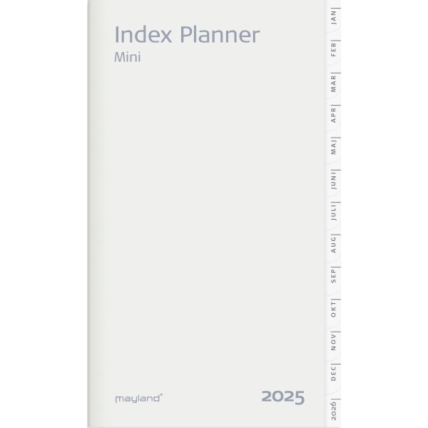Mayland 2025 Index Planner Mini, refill