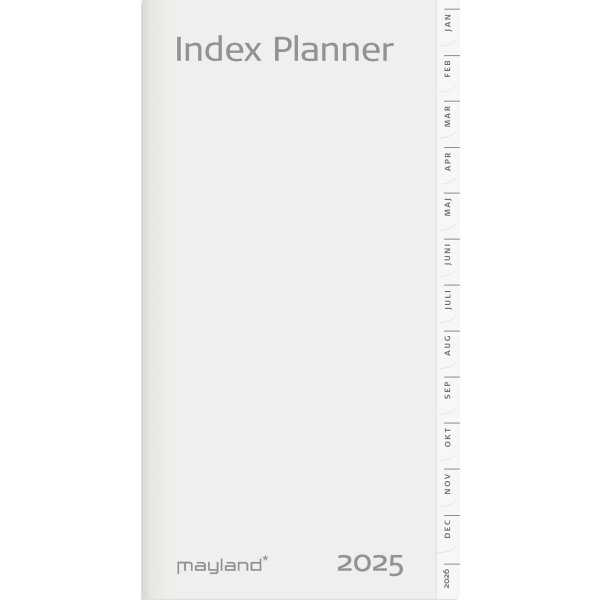 Mayland 2025 Index Planner, refill