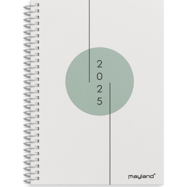 Mayland 2025 Weekly A6 Ugekalender, tekstil