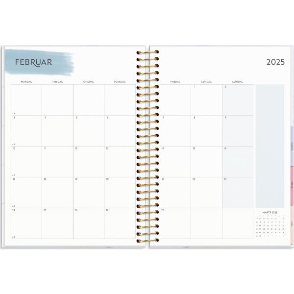 Mayland 2025 Life Org. Family Planner Ugekalender