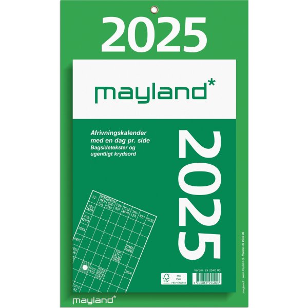 Mayland 2025 Afrivningskalender, kæmpe