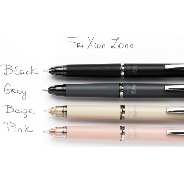 Pilot FriXion Zone Rollerpen | M | Lyserød
