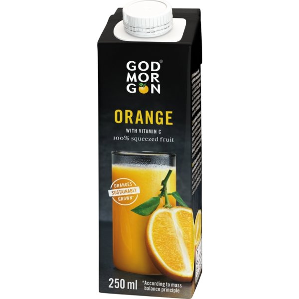 Rynkeby God Morgen Appelsinjuice 0,25 L brik