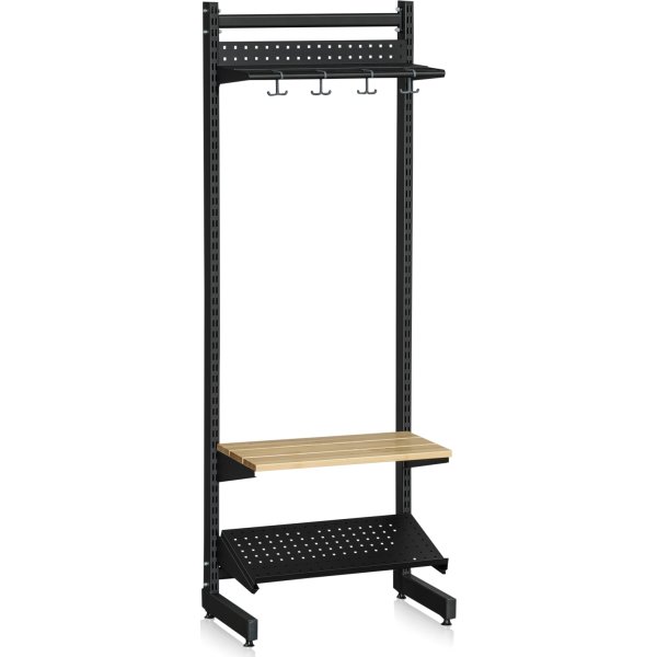 Kumi Garderobsmodul, komplett 5, 600 mm, svart