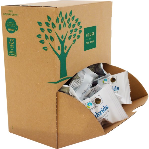 Lakrids-Chokokugle, Display karton, 60 x 4,2 g