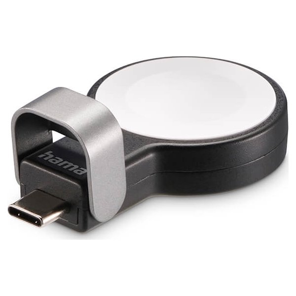 Hama Apple Watch USB-C Trådløs Oplader, sort