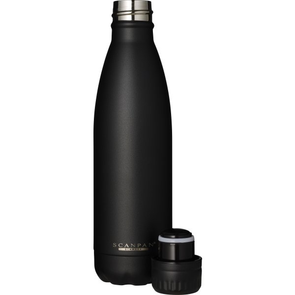 Scanpan To-Go Drikkeflaske, Black, 500 ml.