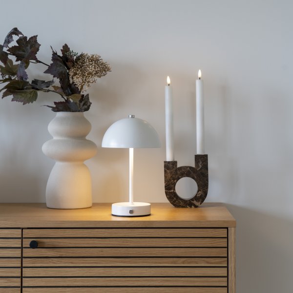 Capri LED Lampe, hvid