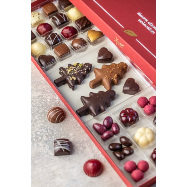 Xocolatl Christmas Red Box, 330 g