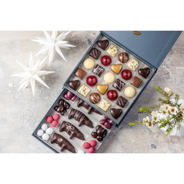 Xocolatl Christmas Selection Drawer Box, 435g