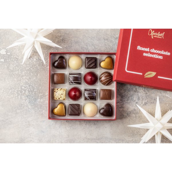 Xocolatl Christmas Red Box, 140 g