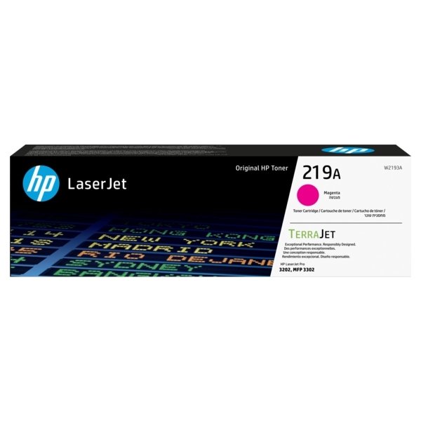 HP LaserJet 219A lasertoner, magenta, 1.200 sider