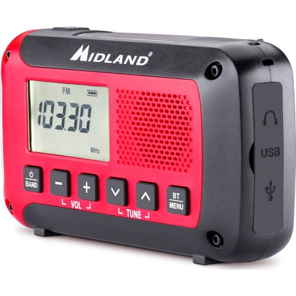 Midland ER250 BT Bluetooth nødradio
