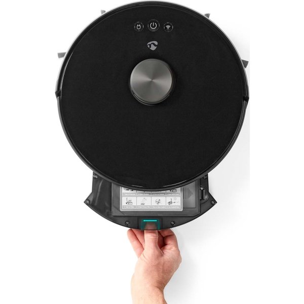 Nedis SmartLife WIFIVCL001CBK Robotstøvsuger, sort