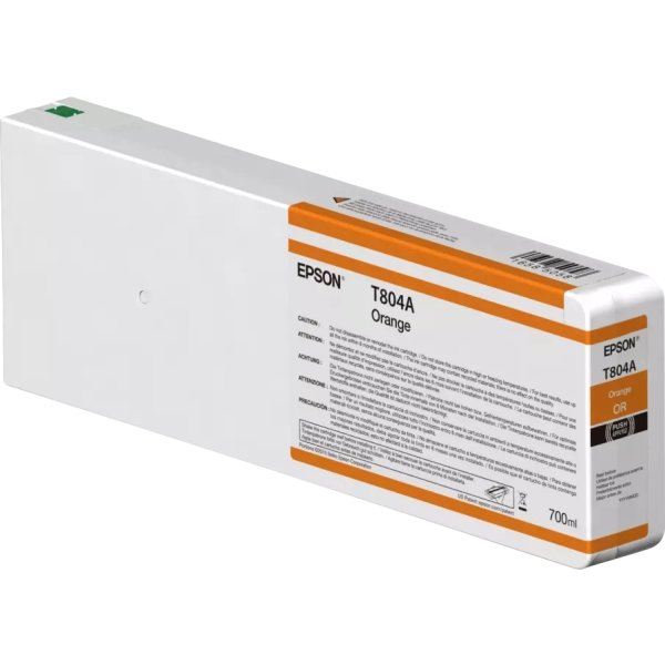 Epson T804A00 UltraChrome HDX blækpatron, orange