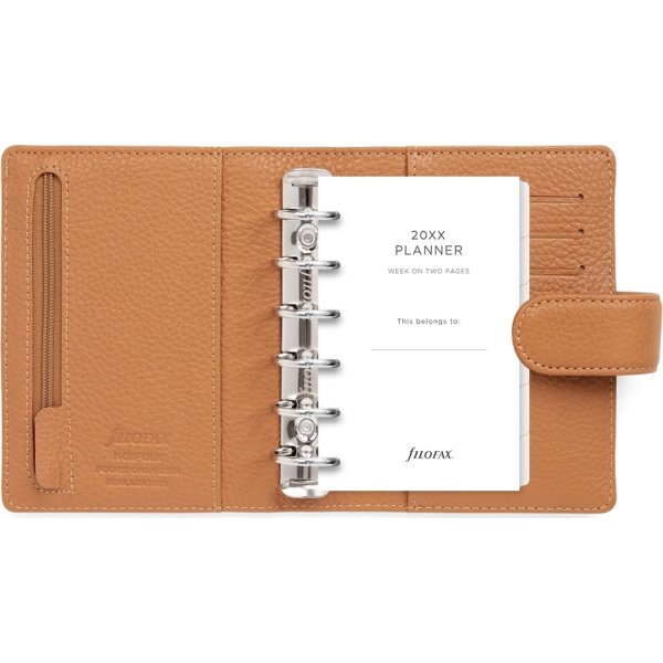 Filofax Norfolk Kalenderomslag | Pocket | Almond