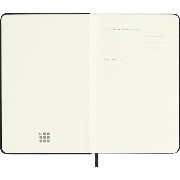 Moleskine 2025 Kalender | H | Uge | Poc. | Sort