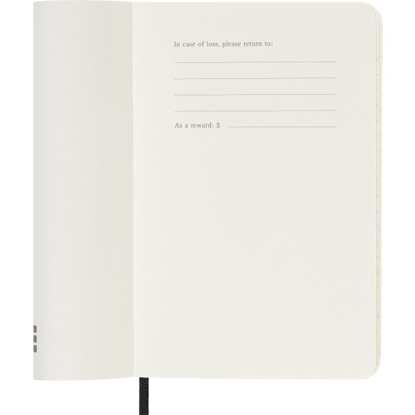 Moleskine 2025 Kalender | S | Uge | Poc. | Sort