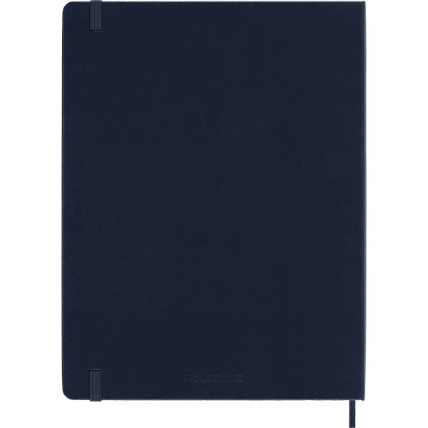 Moleskine 2025 Kalender | H | Uge | XL | Blå