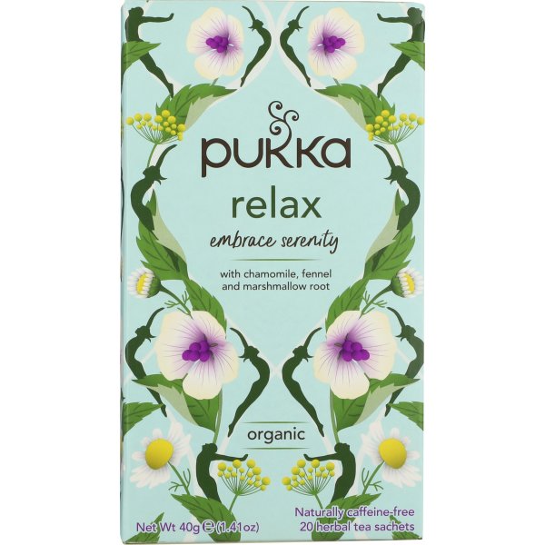 Pukka Relax te øko., 20 breve