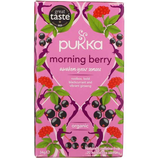 Pukka Morning Berry øko., 20 breve