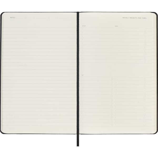 Moleskine 2025 Kalender | H | Uge Pro v. | L