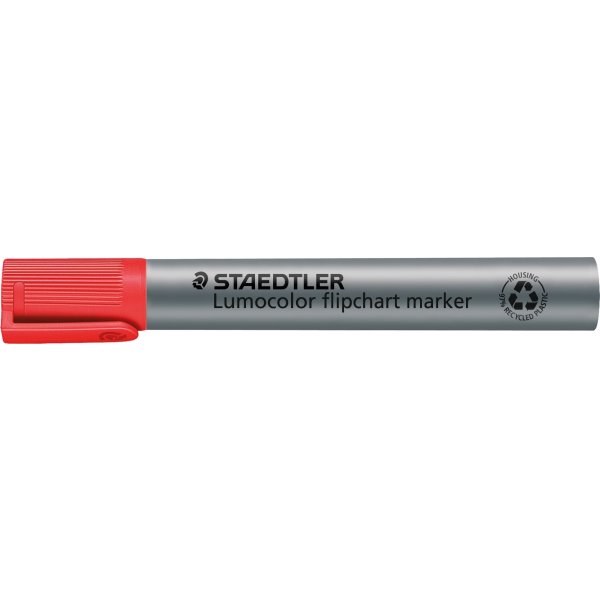 Staedtler 356 Flipover Marker | Rød