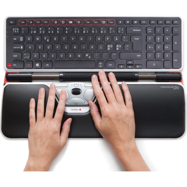 Contour RollerMouse Red Plus + Balance Keyboard