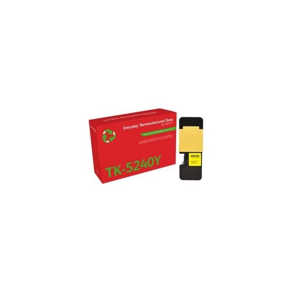 Xerox lasertoner Kyocera TK-5240Y, gul