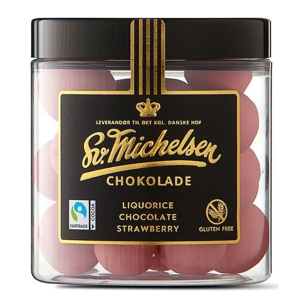 Sv. Michelsen Lakrids med jordbær dragé 140 g