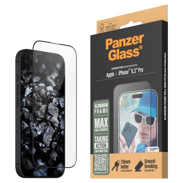 PanzerGlass Apple iPhone 16 Pro, gennemsigtig