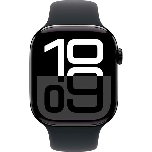Apple Watch Series 10 GPS, 46mm, jet sort, M/L