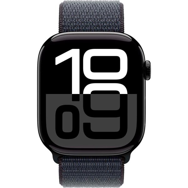 Apple Watch Series 10 GPS, 46mm, jet sort, loop