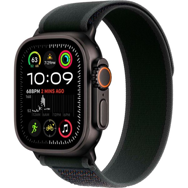 Apple Watch Ultra 2 (GPS+4G) 49mm, sort titan, M/L