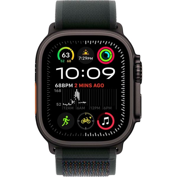 Apple Watch Ultra 2 (GPS+4G) 49mm, sort titan, M/L