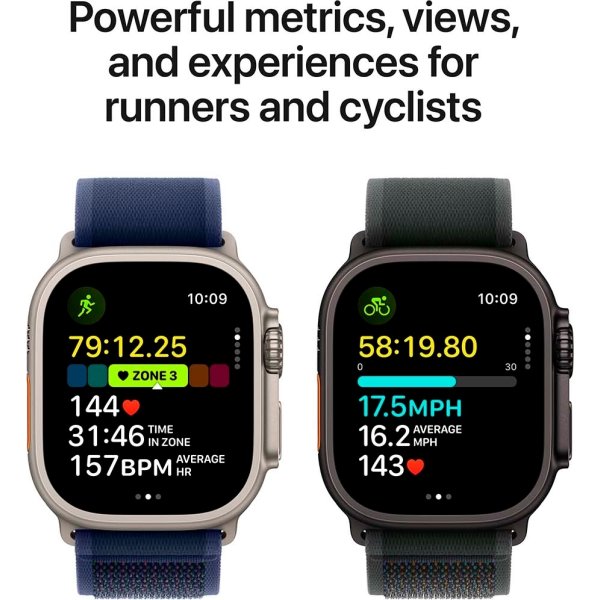 Apple Watch Ultra 2 (GPS+4G) 49mm, sort titan, M/L