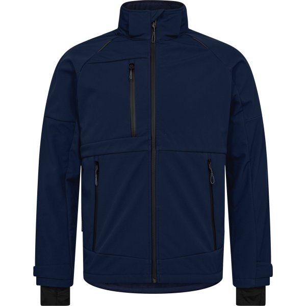 Engel X-treme softshelljakke, Blå, Str. 2XL