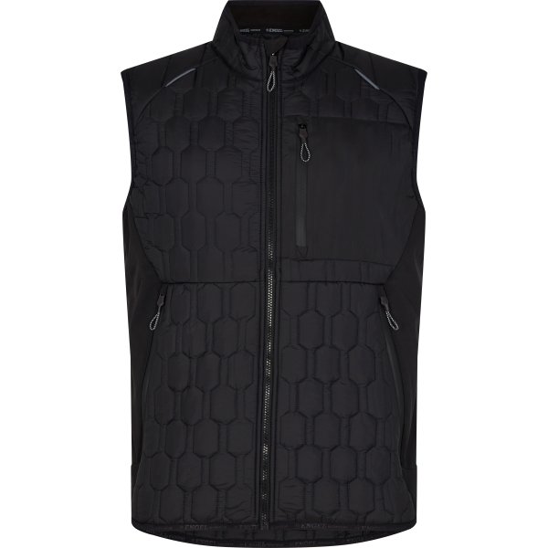 Engel X-treme quiltet vest, Sort, Str. 2XL