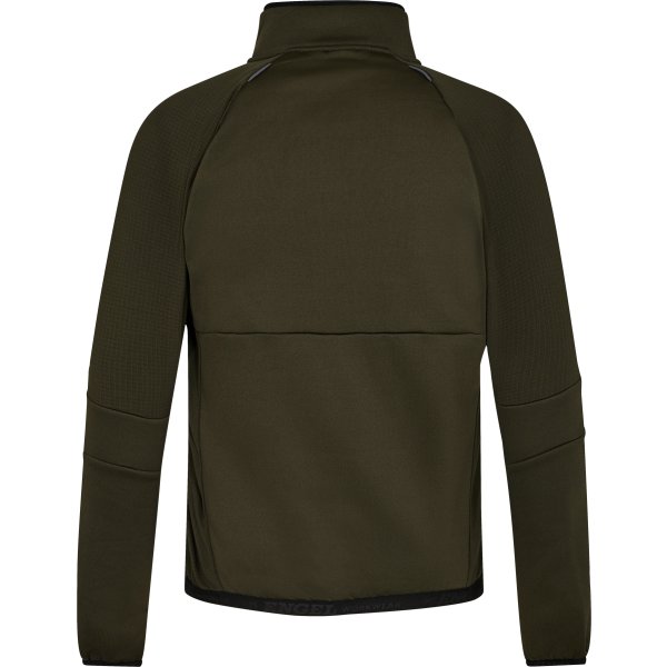 Engel X-treme midlayer cardigan, Grøn, Str. 2XL