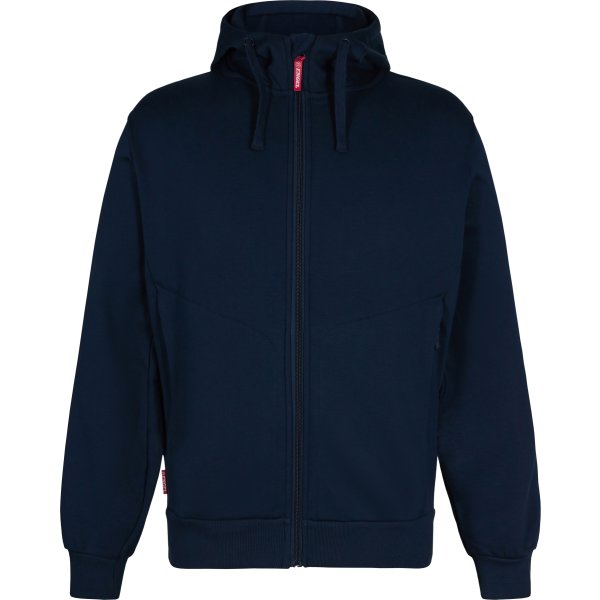 Engel Extend sweatshirt m. hætte, Blå, Str. M