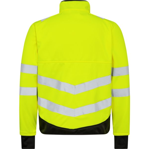 Engel Safety softshelljakke, Gul, Str. 2XL