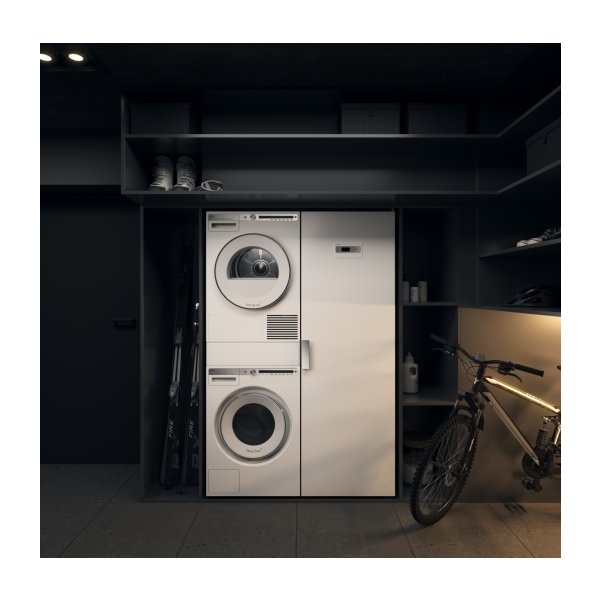 Asko DC7784V.W Tørreskab, hvid