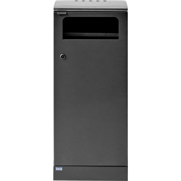 Bica 5079 Papperskorg + askkopp, utomhusbruk 100 L