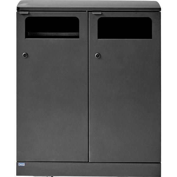 Bica 712 Avfallsstation för utomhusbruk 2x100 L