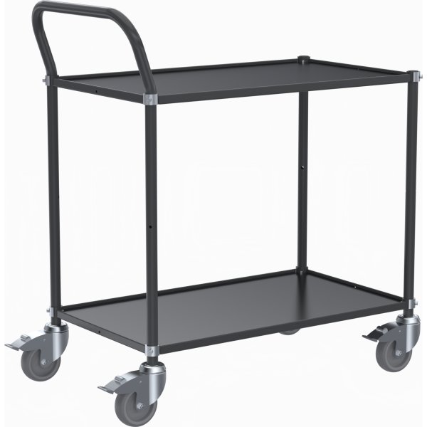 Rullebord, 823x450x915, 200 kg, antracitgrå