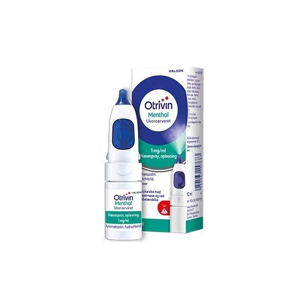 Otrivin Menthol Næsespray, 10 ml