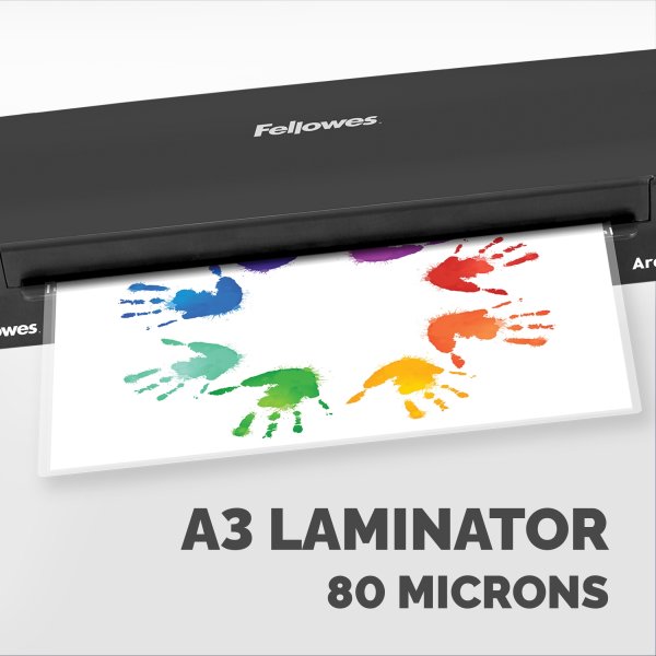 Fellowes Arc A3 lamineringsmaskine, sort