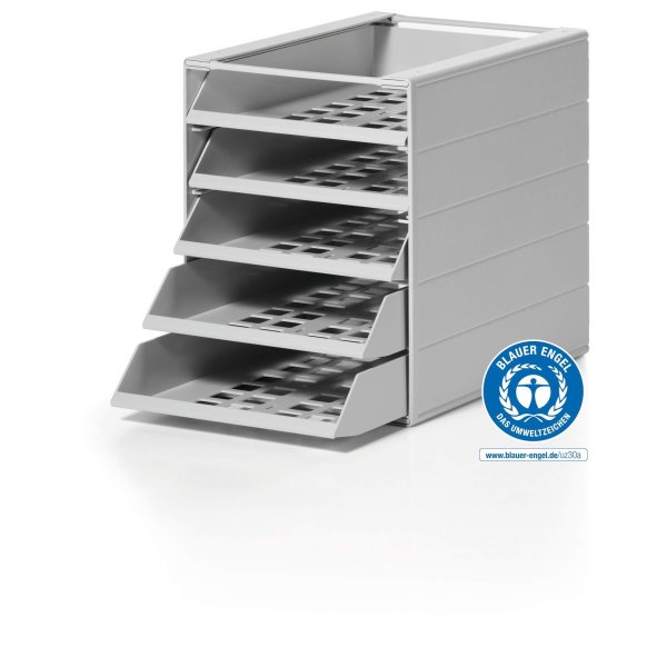 Durable Idealbox Basic lådkabinett, 5, Grå